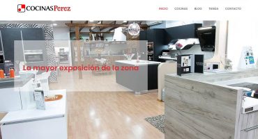 Nueva web Cocinas Pérez
